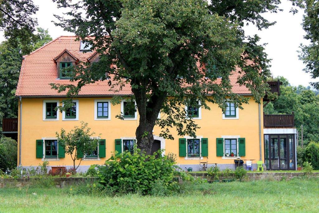 Traumhaftes Elb-Chalet Dresde Exterior foto